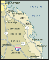 South Shore Map